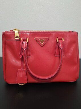 Prada Galleria Gag in Red/Pink. EUC
